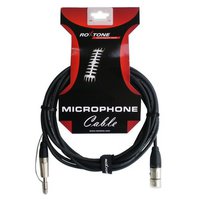 Kabel mikrofonní XLR (F) / Jack 6,3 ROXTONE - 15m