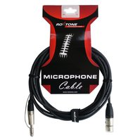 Kabel mikrofonní XLR (F) / Jack 6,3 ROXTONE