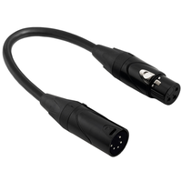 Redukce DMX XLR 3F/5M RED´s Music DXA5F3M