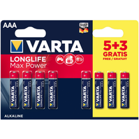 Baterie VARTA LongLife Max Power LR3 AAA - 5+3ks blistr